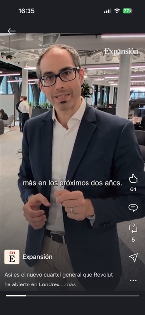 Simulated social clip, LinkedIn